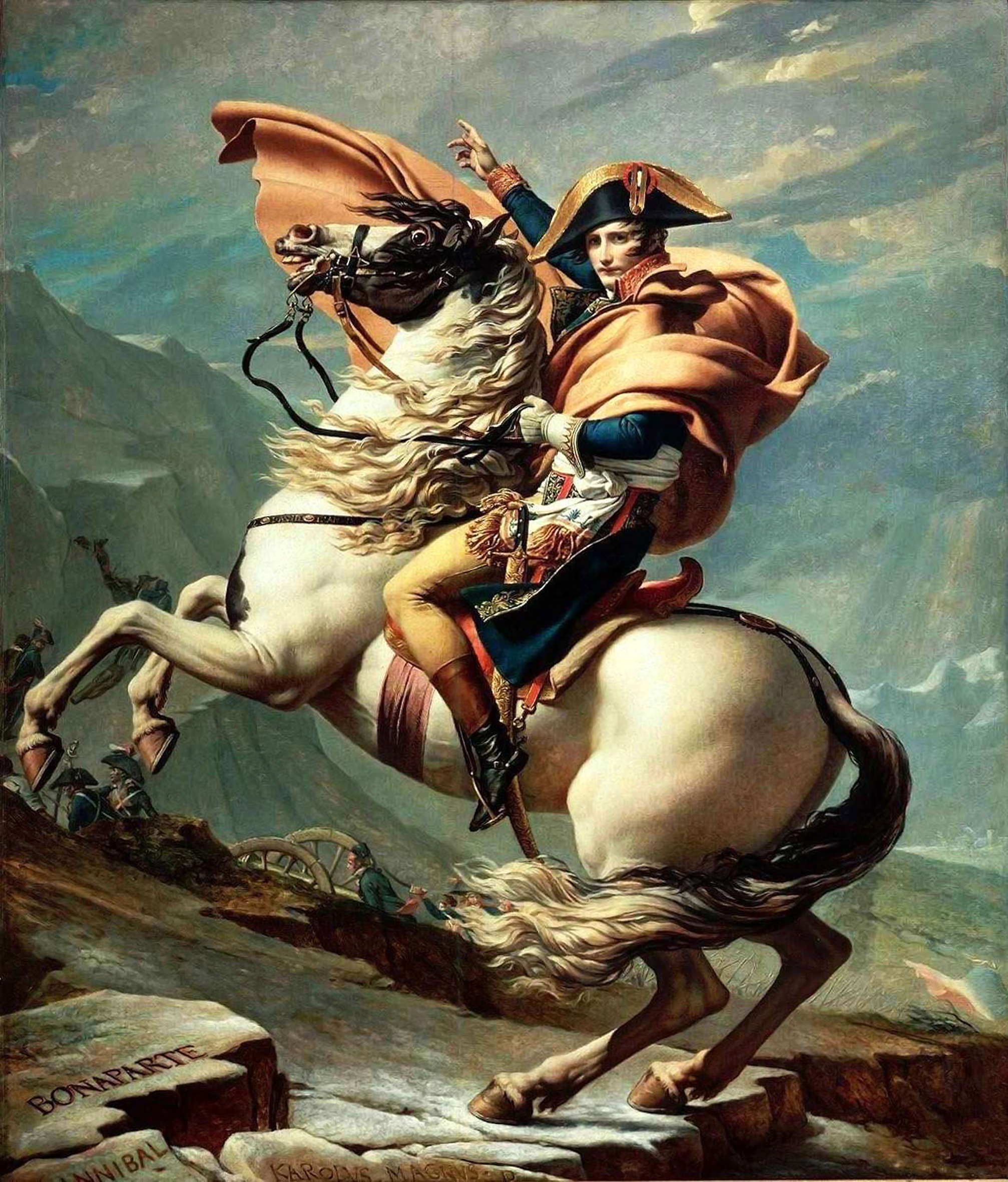 Plaatje bij verhaal: 21-1 - plaatje_94_Napoleon te paard.jpg