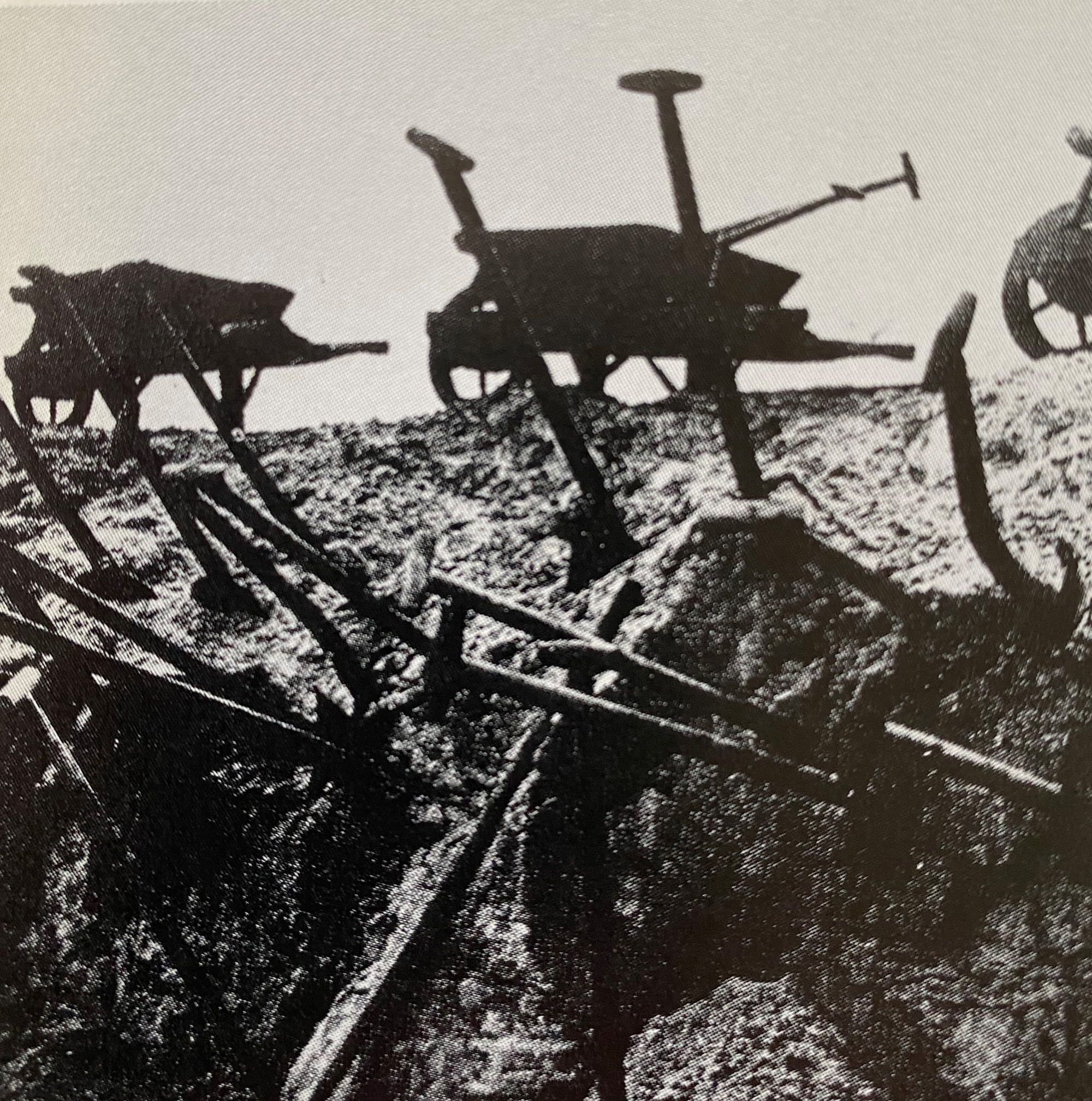 Plaatje bij verhaal: Wk 11.23 foto 1 Rustende kruiwagens in de werkverschaffing.jpg