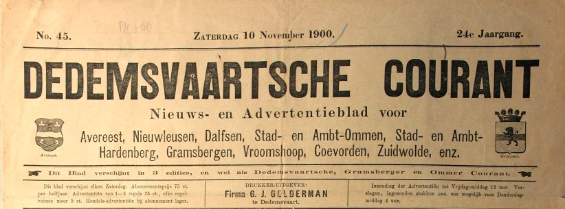 1900 Dedemsvaartsche Courant.jpg