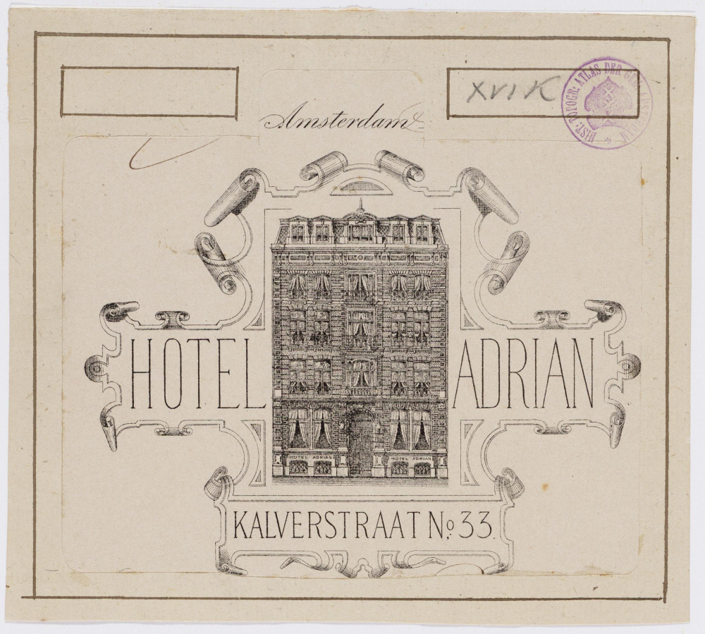 1879 beeldbank stadsarchief Amsterdam Hotel Adrian.jpg