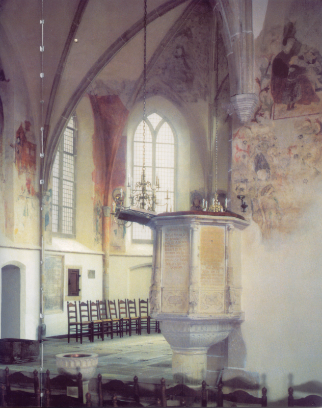 10-3 - plaatje-44-HG15-5 Borne Oude Kerk interieur met kansel Grootenboer.jpg