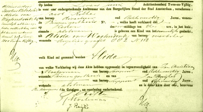 1852 geboorte Alida van Wagtendonk.jpg