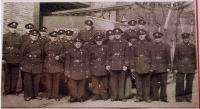 Bekijk detail van "GH03606: Het Brandweerkorps van Hardenberg, bij de kazerne in de Achterstraat."