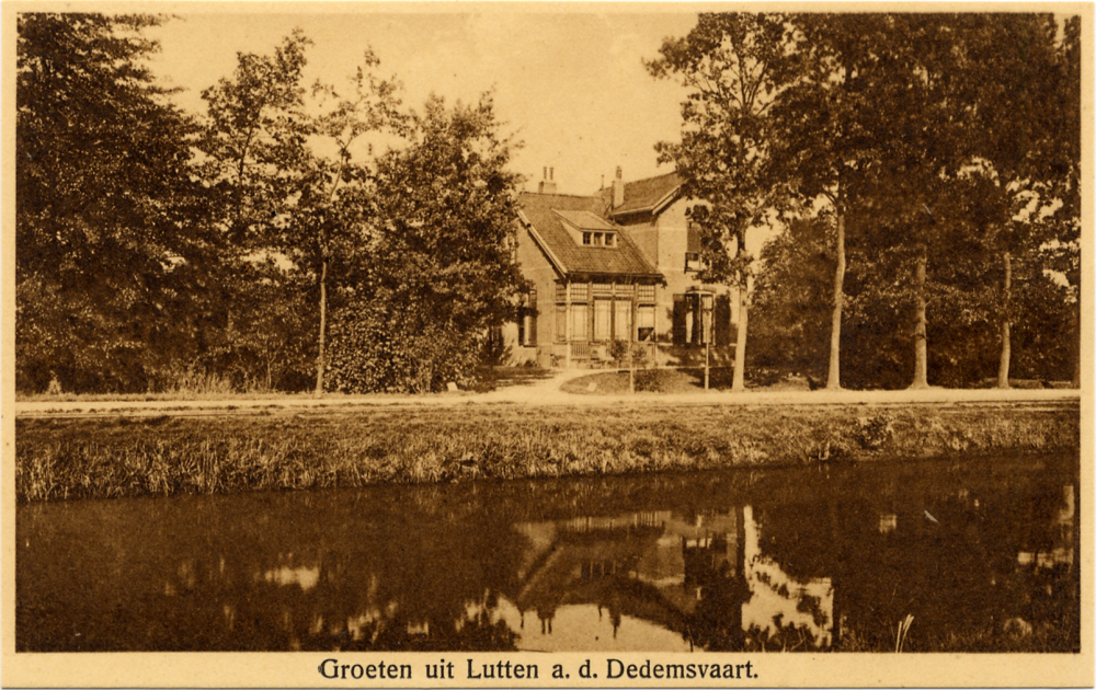 Bekijk detail van "GH02989: Villa 'Cederoord' aan de Dedemsvaartseweg-Noord 50, in Lutten."