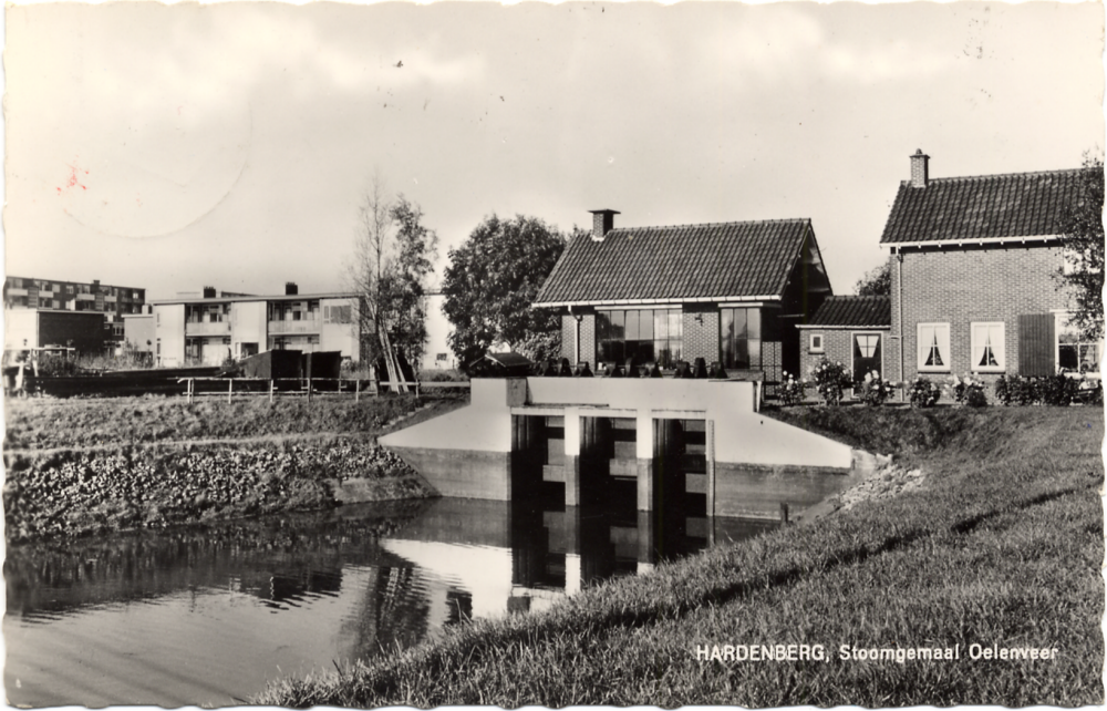 Bekijk detail van "GH01321: Het Stoomgemaal Oelenveer in Heemse."