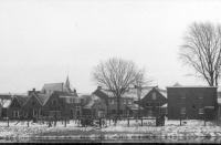 Bekijk detail van "GH00155: Het Slat in Hardenberg, met het pakhuis van Spijkers."