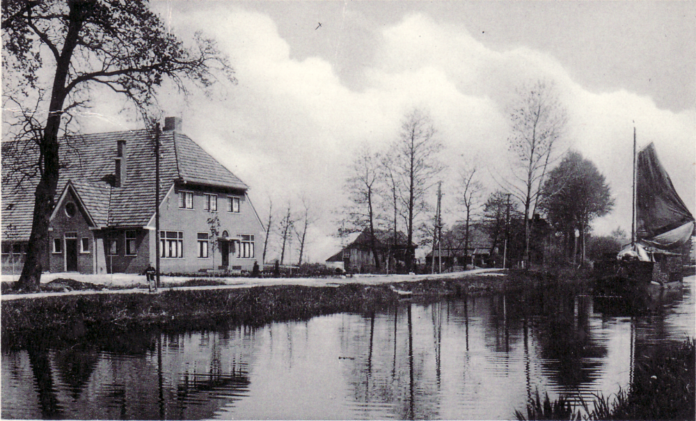 Bekijk detail van "GH06020: Een Boerdeij a.d. Lutterhoofdwijk in De Krim."