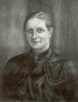 Bekijk detail van "Een schilderij van <span class="highlight">schilder</span> Piet Kleinschmit: portret van Augusta Dorothea Reerink-Snel."