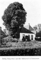 Bekijk detail van "”Deftig burgerhuis Aan den Achterwal” in Ootmarsum begin 20e eeuw."