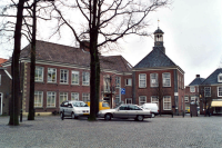 Bekijk detail van "Het voormalig stadhuis van de stad Ootmarsum."