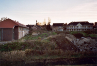 Bekijk detail van "Nieuwbouw van verzorgingshuis Huize Franciscus: <span class="highlight">de</span> achterkant."