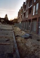 Bekijk detail van "Nieuwbouw van verzorgingshuis Huize Franciscus: de inleunwoningen."