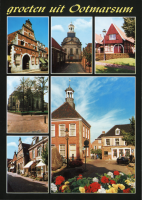 Bekijk detail van "Verzamelansichtkaart met karakteristieke gebouwen in Ootmarsum."