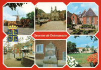 Bekijk detail van "Verzamelansichtkaart van bekende panden van Ootmarsum."