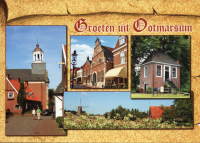 Bekijk detail van "Verzamelansichtkaart met Groeten uit Ootmarsum."
