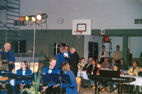 Bekijk detail van "Bertus Krom viert zijn 50-jarig lidmaatschap van Harmonie Caecilia."