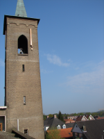 Bekijk detail van "Vergezicht vanuit het Klooster aan <span class="highlight">de</span> Oostwal."