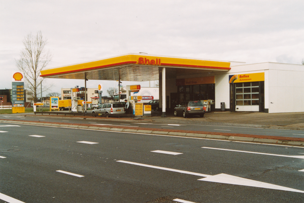 Bekijk detail van "HV02722B: Garagebedrijf met benzinestation Mastenbroek in Heemse op het kruispunt van de <span class="highlight">N34</span> en de N343."