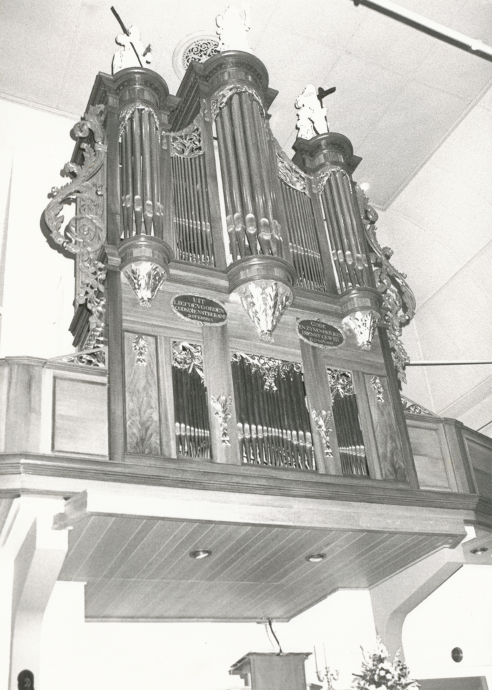 Bekijk detail van "HV02793B: Het Orgel van de Stephanuskerk aan de Voorstraat in Hardenberg."