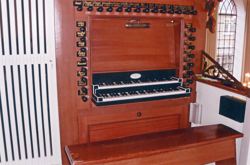 Bekijk detail van "HV09930B: Het orgel van de Stephanuskerk aan de Voorstraat in Hardenberg."