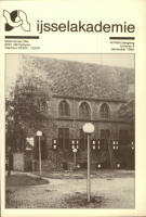 Bekijk detail van "Huisorgaan IJsselacademie, 1985-4"
