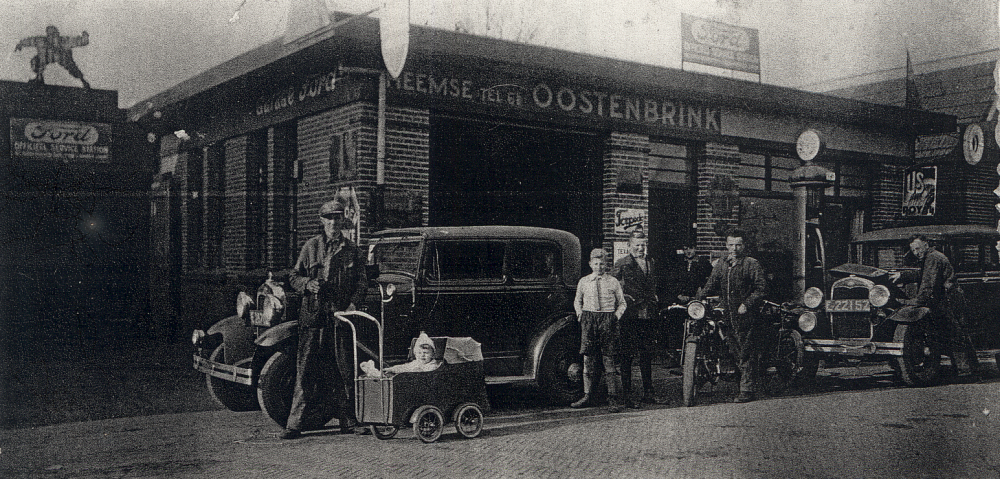 Bekijk detail van "HV14258: Garage Oostenbrink, aan de Hessenweg in Heemse."