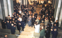 Bekijk detail van "Velen bezochten de muzikale uitvoering ter gelegenheid van het afscheid van pastor Johan Mulder."