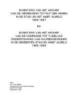 Bekijk detail van "Inventarissen Nut der Armen en Ondersteuning Hulpbehoevenden"