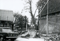 Bekijk detail van "Bouwwerkzaamheden aan het Drostenhuis en het Ambachtshuis."