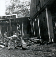 Bekijk detail van "Restauratiewerkzaamheden aan het Drostenhuis."