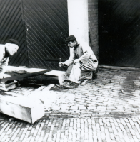 Bekijk detail van "Restauratiewerkzaamheden aan het Drostenhuis."