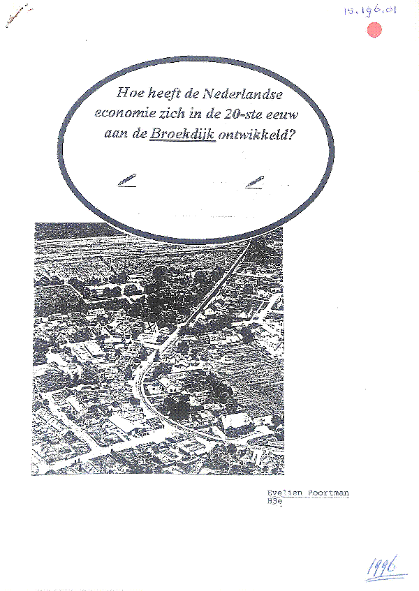 Bekijk detail van "Werkstuk Broekdijk"