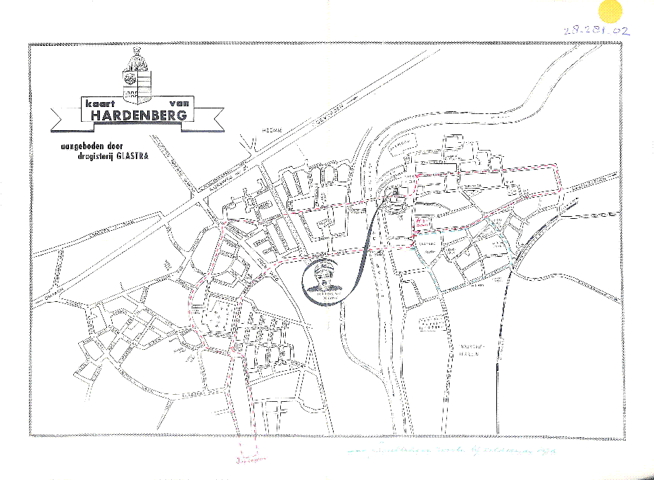 Bekijk detail van "Kaart van Hardenberg"