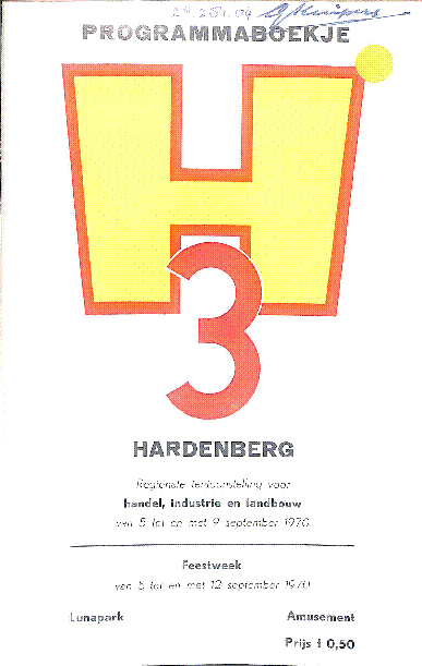 Bekijk detail van "Programmaboekje H3 Hardenberg"