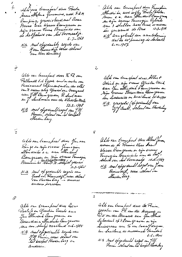 Bekijk detail van "Reqesten van charters bij boerderij-archief Leemgraven"