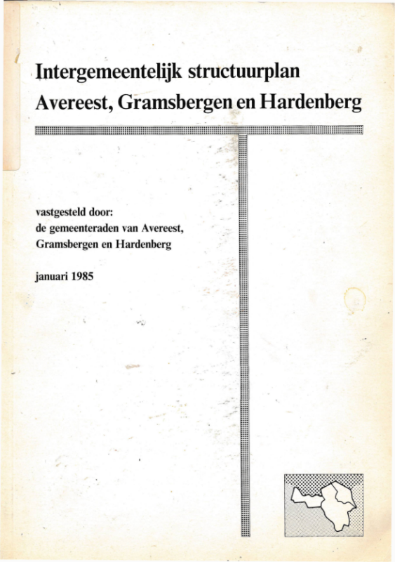 Bekijk detail van "Intergemeentelijk structuurplan Avereest, Gramsbergen en Hardenberg"