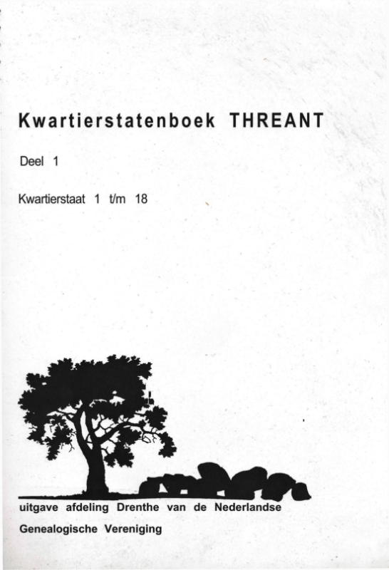 Bekijk detail van "Kwartierstatenboek THREANT deel 1"