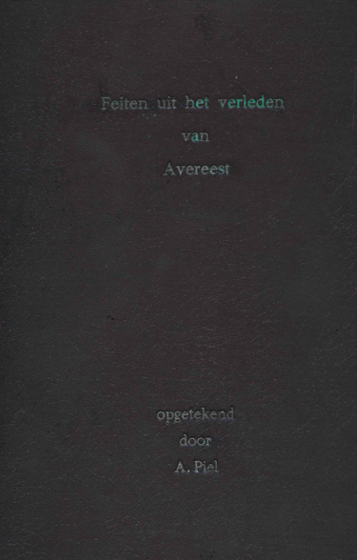 Bekijk detail van "Feiten uit het verleden van Avereest (III)"