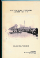 Bekijk detail van "Beschrijvende inventaris archief 1921-1940 gemeente Avereest"