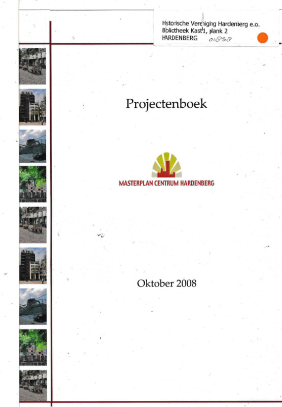Bekijk detail van "Projectenboek Masterplan Centrum Hardenberg oktober 2008"