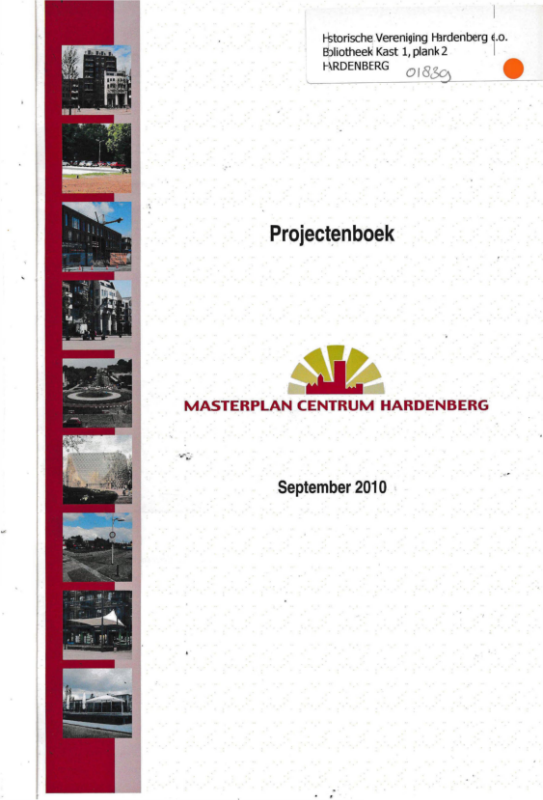 Bekijk detail van "Projectenboek Masterplan centrum Hardenberg september 2010"