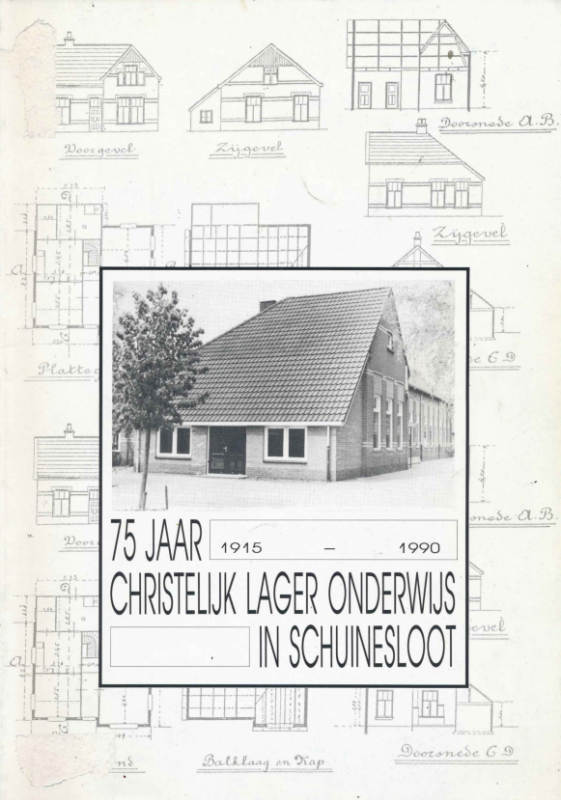 Bekijk detail van "75 jaar Christelijk Lager Onderwijs in <span class="highlight">Schuinesloot</span>"