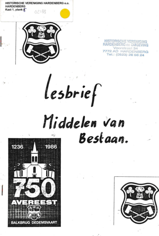 Bekijk detail van "Lesbrief: middelen van bestaan"