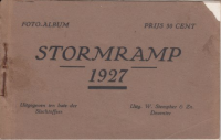 Bekijk detail van "Stormramp 1927: Uitgegeven ten bate van de slachtoffers."