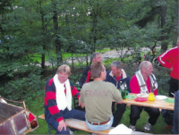 Bekijk detail van "Rustpauze tijdens de training voor de marathon van Berlijn."