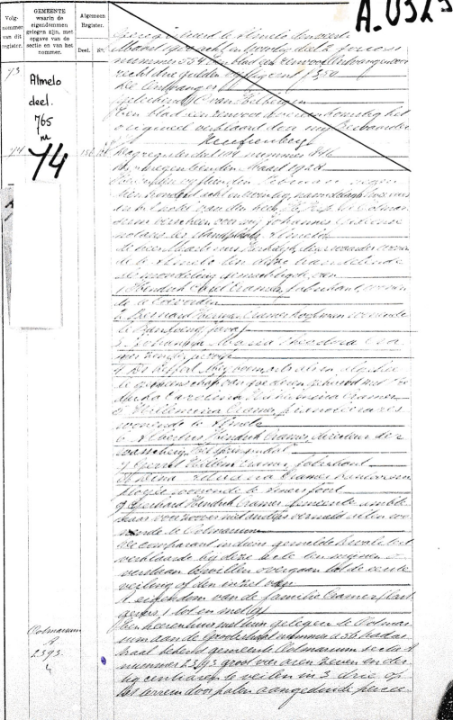 Bekijk detail van "<span class="highlight">Uittreksel</span> uit een dagregister, deel 104 nummer 846: 19-3-1928."