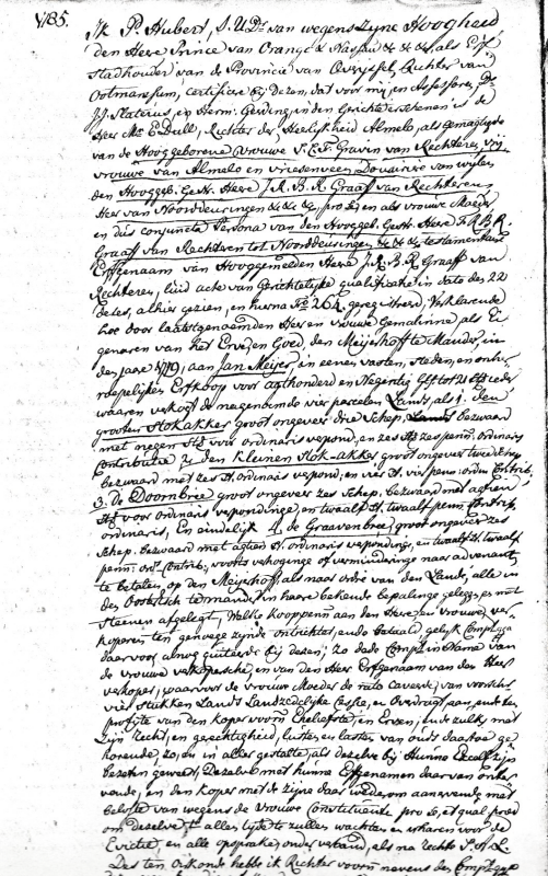 Bekijk detail van "Hypotheek- e transportakten 1785 - 1790 (Inv. 10)"