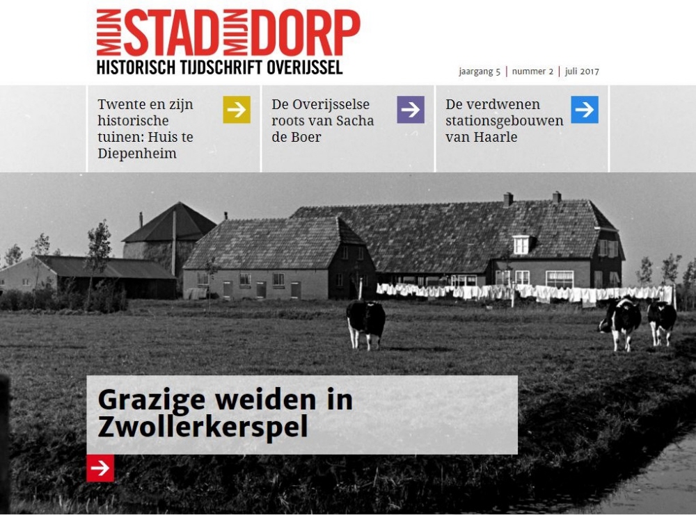 Bekijk detail van "MijnStadMijnDorp Historisch Tijdschrift Overijssel juli 2017 is uit!"