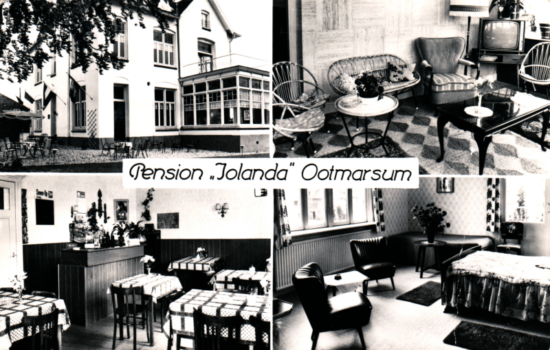 Bekijk detail van "Pension Jolanda aan de Westwal."