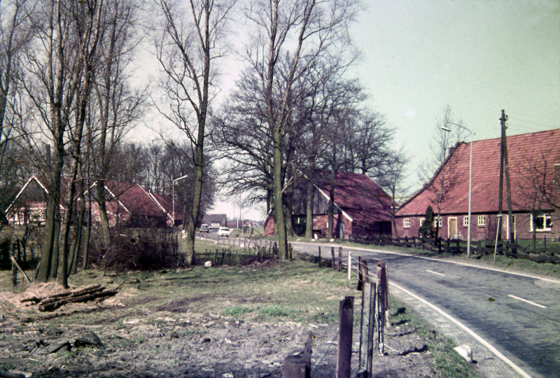 Bekijk detail van "De Oldenzaalsestraat met boerderij Aarnink en Voorpostel."